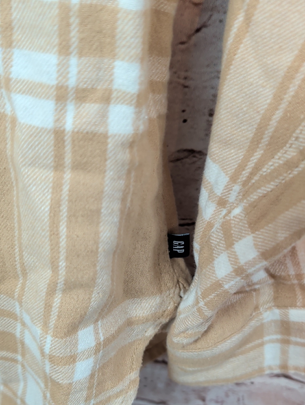 GAP Women's Button-Down Flannel Shirt Medium NWT - Picture 7 of 8